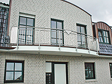 Balkon Edelstahlgeländer
